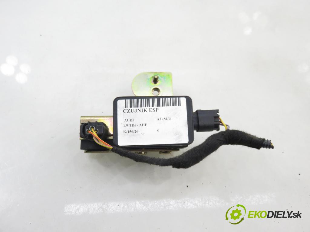 AUDI A3 (8L1) HB 2000 81,00 1.9 TDI - ASV 1896,00 Snímač ESP 1J0907657B ; 1J1907637B ; 1J097651A