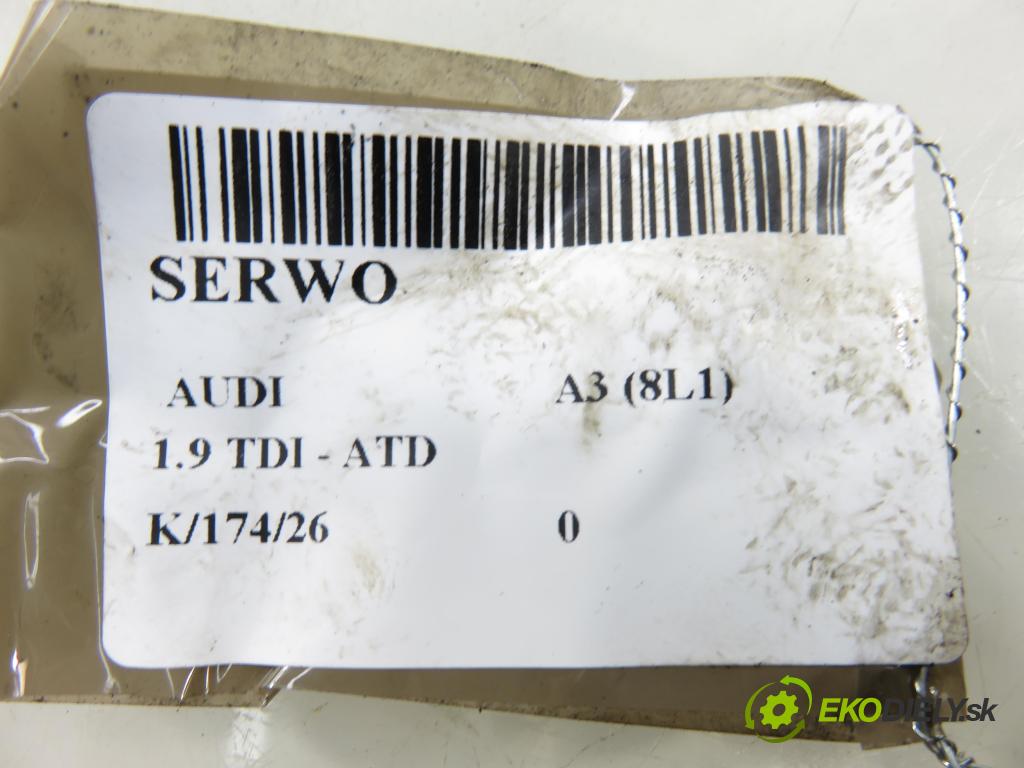 AUDI A3 (8L1) HB 2002 74,00 1.9 TDI - AXR 1896,00 posilovač 1J1614105T ; 03786435044 (Servočerpadlo)