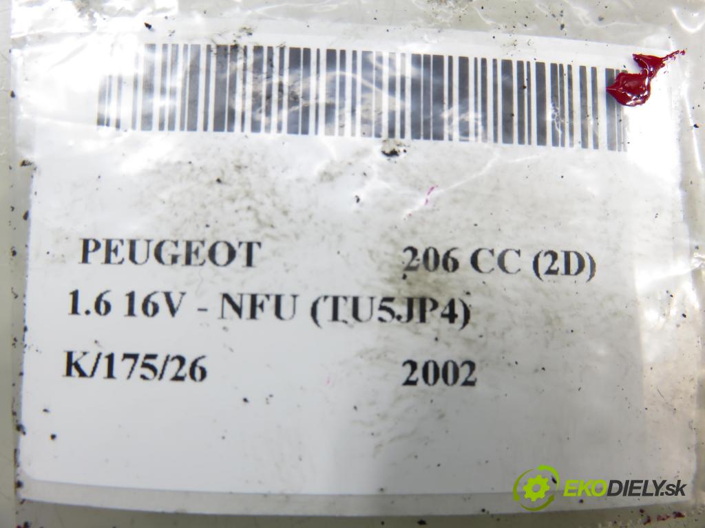 PEUGEOT 206 CC (2D) CABRIO 2002 80,00 1.6 16V - NFU 1587,00 KOMPRESOR: klimatizace 9628239480 (Kompresor klimatizace)