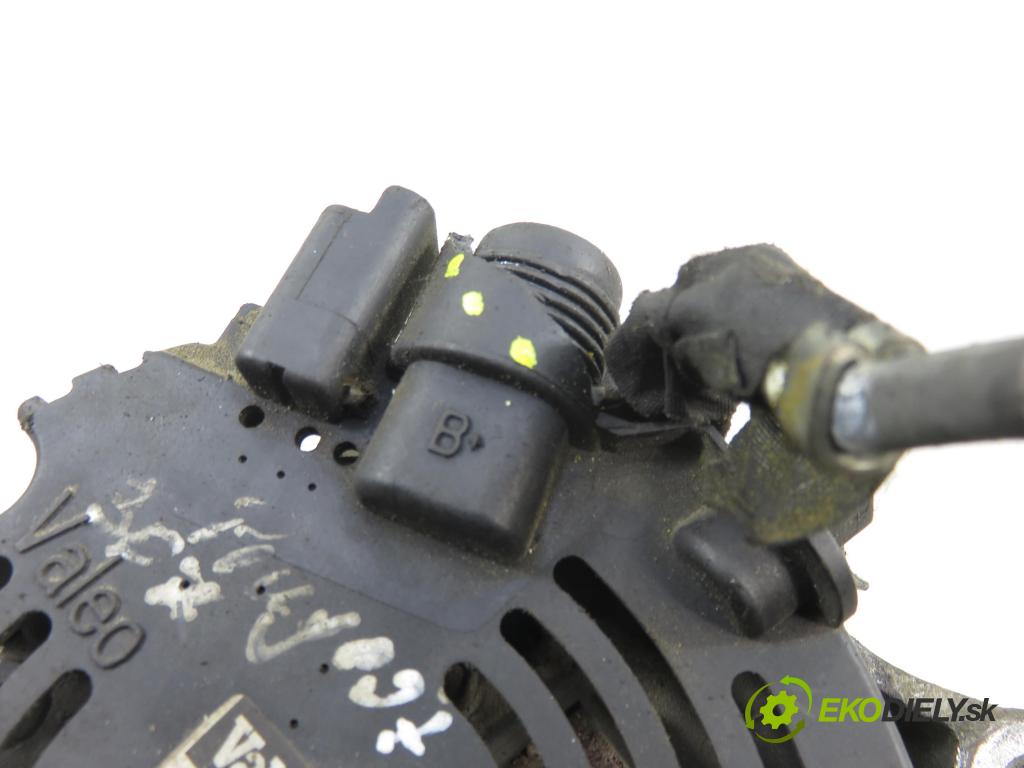 PEUGEOT 206 CC (2D) CABRIO 2002 80,00 1.6 16V - NFU 1587,00 Alternátor 9649611480 (Alternátor)