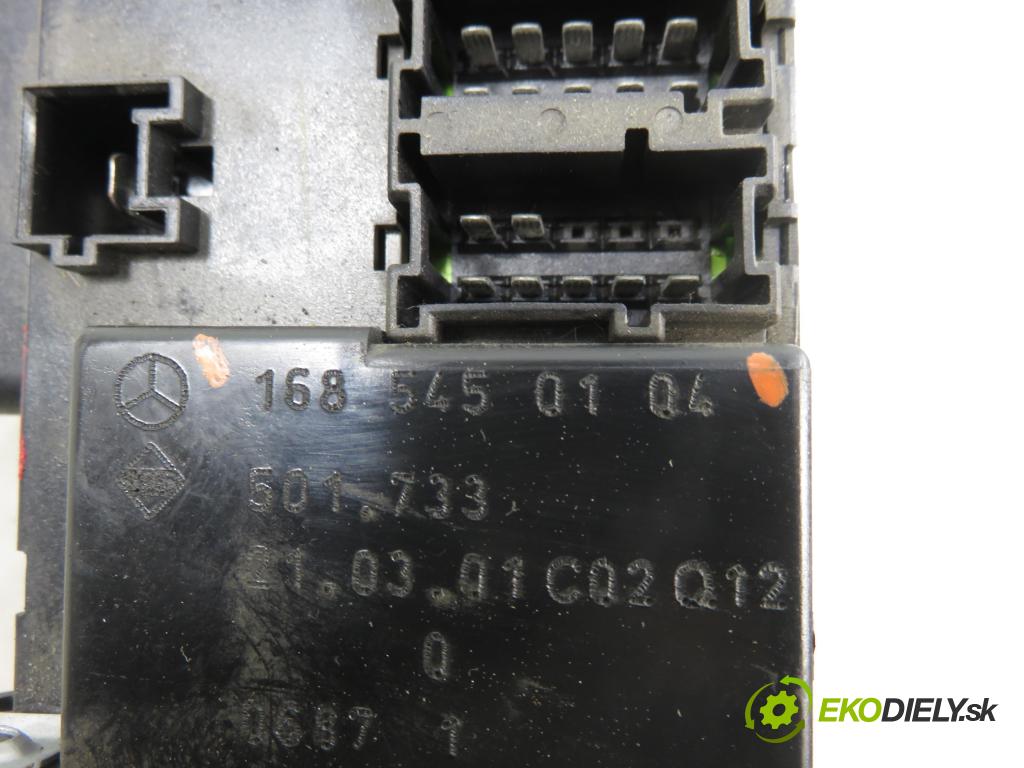 MERCEDES-BENZ KLASA A (W168) HB 2001 55,00 A 160 CDI 75 - OM 668.940 1689,00 prepínač svetlá 1685450104