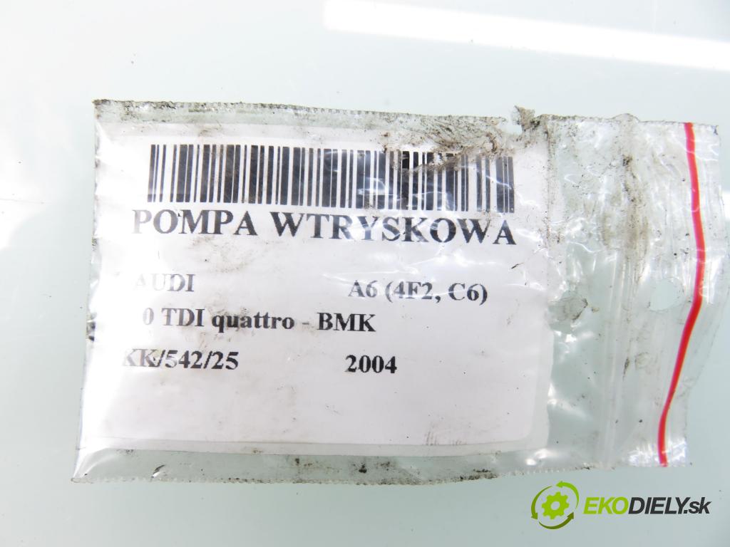 AUDI A6 (4F2, C6) SEDAN 2004 165,00 3.0 TDI quattro - BMK 2967,00 Pumpa vstrekovacia 059130755E ; 0445010090 (Vstrekovacie čerpadlo)