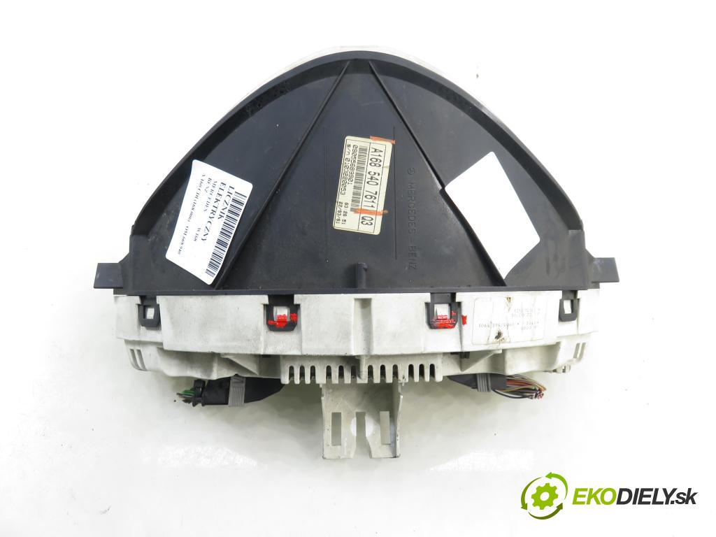 MERCEDES-BENZ KLASA A (W168) HB 2001 55,00 A 160 CDI 75 - OM 668.940 1689,00 Prístrojovka elektrický A1685407611