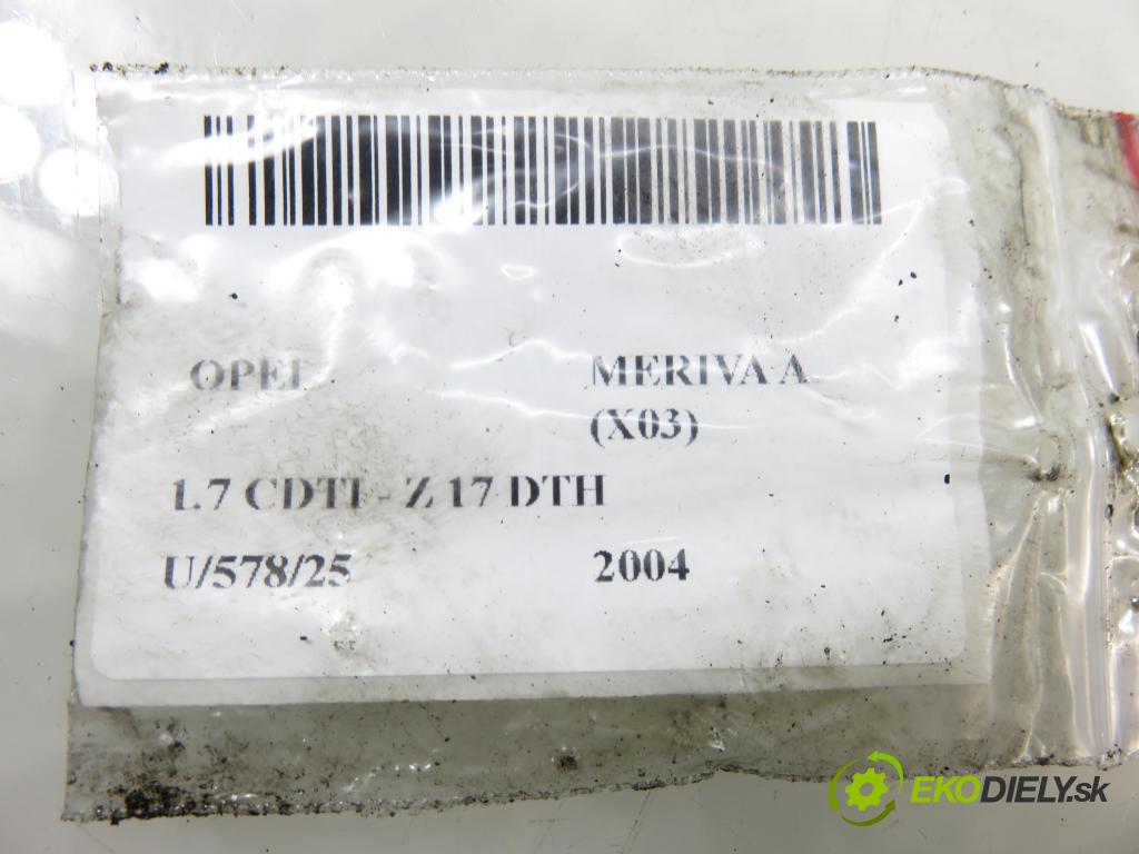 OPEL MERIVA A nadwozie wielkoprzestrzenne (MPV) (X03) HB 2004 74,00 1.7 CDTI 100 - Z 17 DTH 1686,00 vstrekovač 8973138612 (Vstrekovač paliva)