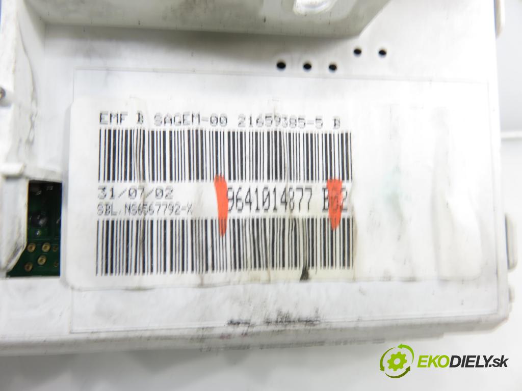 PEUGEOT 206 CC (2D) CABRIO 2002 80,00 1.6 16V - NFU 1587,00 ZOBRAZIT: 9641014877