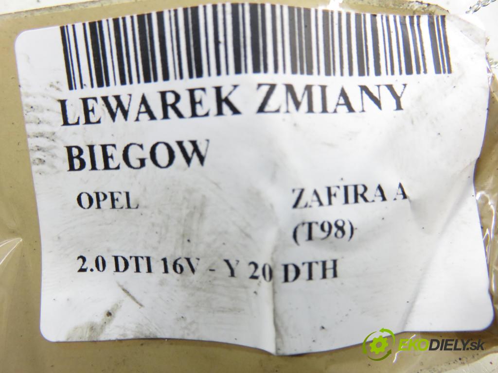 OPEL ZAFIRA A Nadwozie Wielkopojemne (MPV) (T98)  MINIVAN 2001 74,00 2.0 DTI 16V 101 - Y 20 DTH 1995,00 ZVEDÁK: 