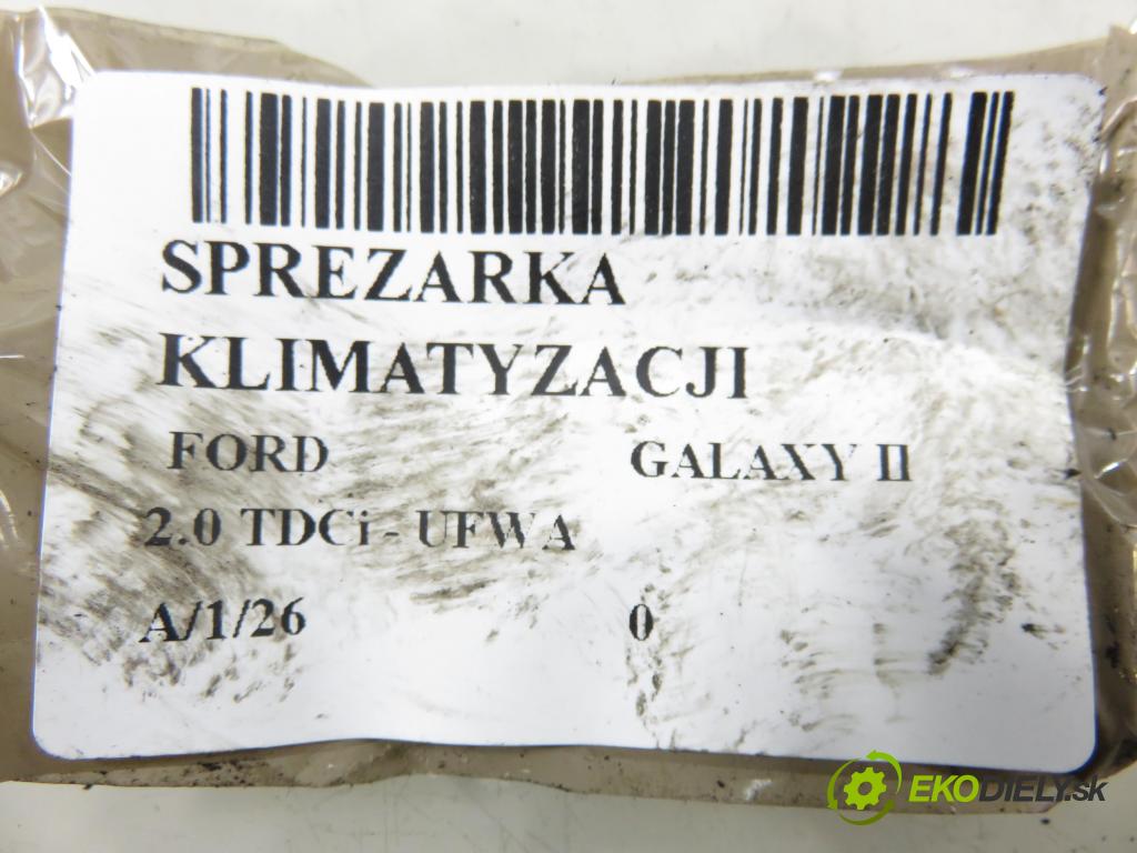 FORD GALAXY (WA6) VAN 2012 103,00 2.0 TDCi - UFWA 1997,00 KOMPRESOR: klimatizace AV6N19D629BC (Kompresor klimatizace)
