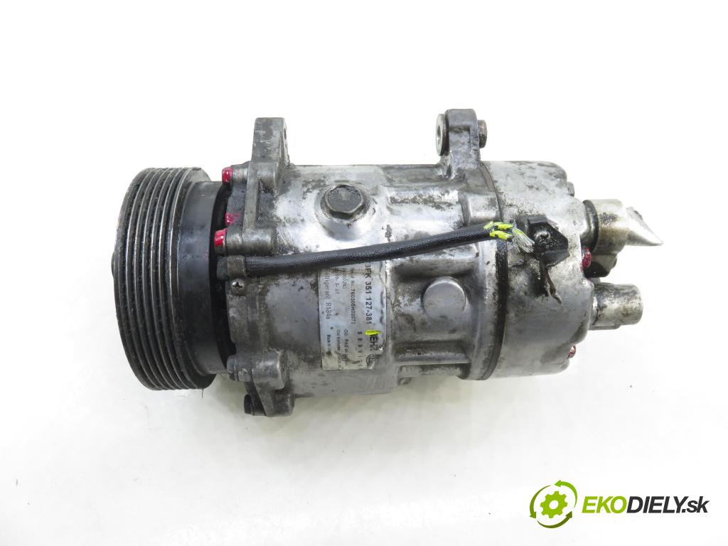 AUDI A3 (8L1) HB 2000 81,00 1.9 TDI - ASV 1896,00 KOMPRESOR: klimatizace 8FK351127381 (Kompresor klimatizace)