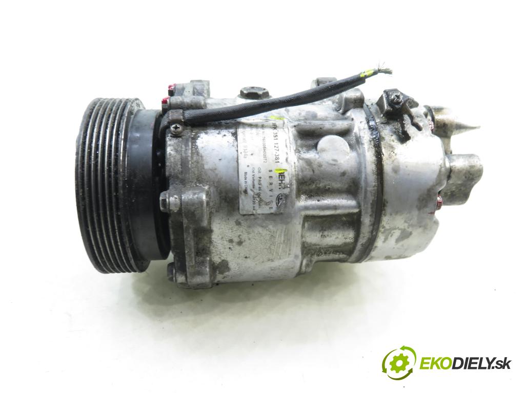 AUDI A3 (8L1) HB 2000 81,00 1.9 TDI - ASV 1896,00 KOMPRESOR: klimatizace 8FK351127381 (Kompresor klimatizace)