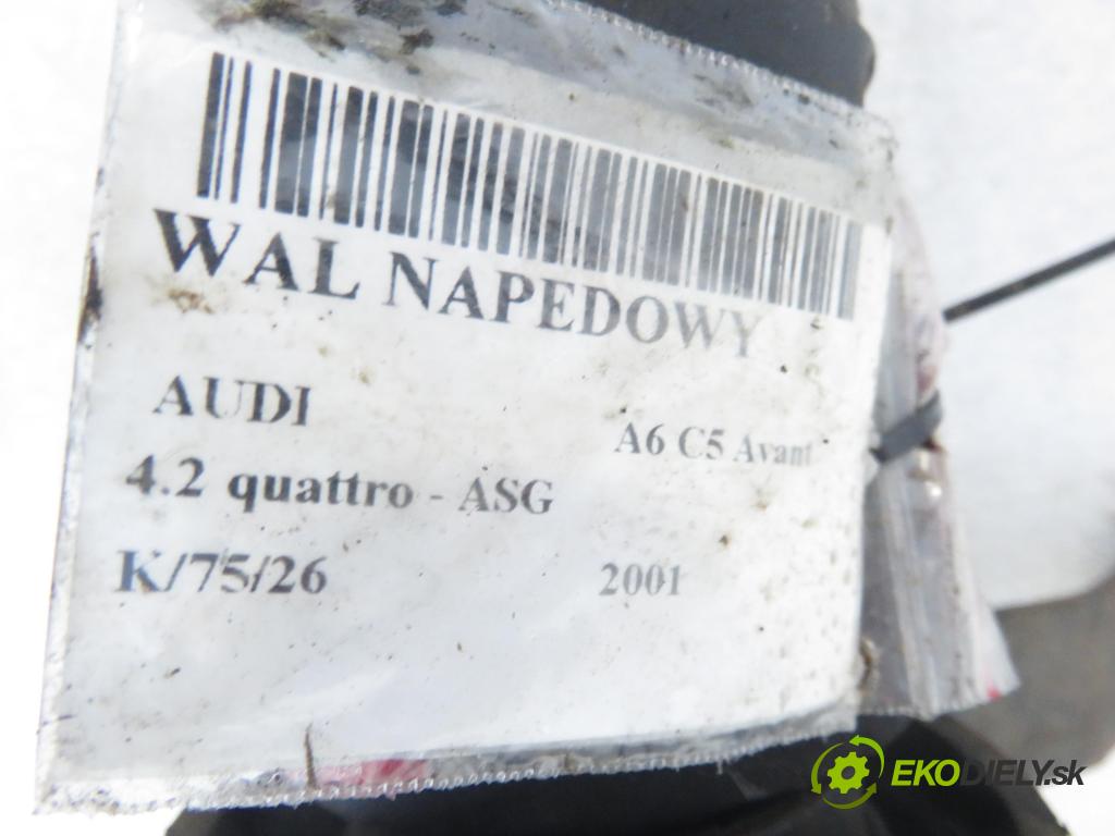 AUDI A6 Avant (4B5, C5) KOMBI 2001 220,00 4.2 quattro - ASG 4172,00 hriadeľ JAZDA: 4B3521101E