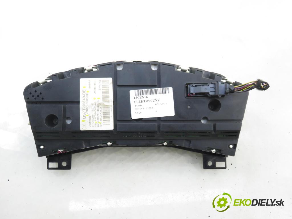 FORD GALAXY (WA6) VAN 2012 103,00 2.0 TDCi - UFWA 1997,00 Prístrojovka elektrický BS7T10849DE ; BS7T14C026AE ; BS7T14C088AE