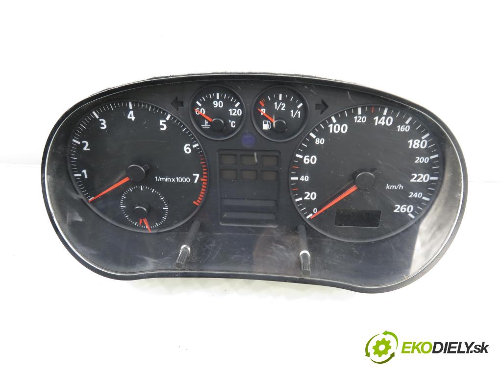 AUDI A3 (8L1) HB 2001 92,00 1.8 - AGN 1781,00 prístrojovka elektrický 8L0919860A