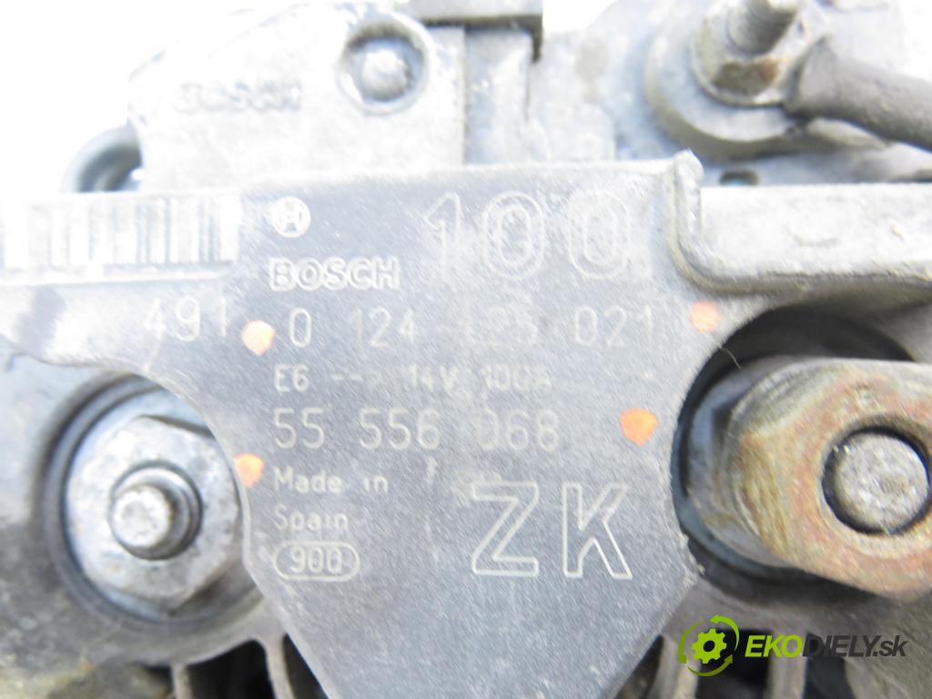 OPEL ZAFIRA A Nadwozie Wielkopojemne (MPV) (T98)  MINIVAN 2001 74,00 2.0 DTI 16V 101 - Y 20 DTH 1995,00 Alternátor 0124425021 ; 55556068 (Alternátor)