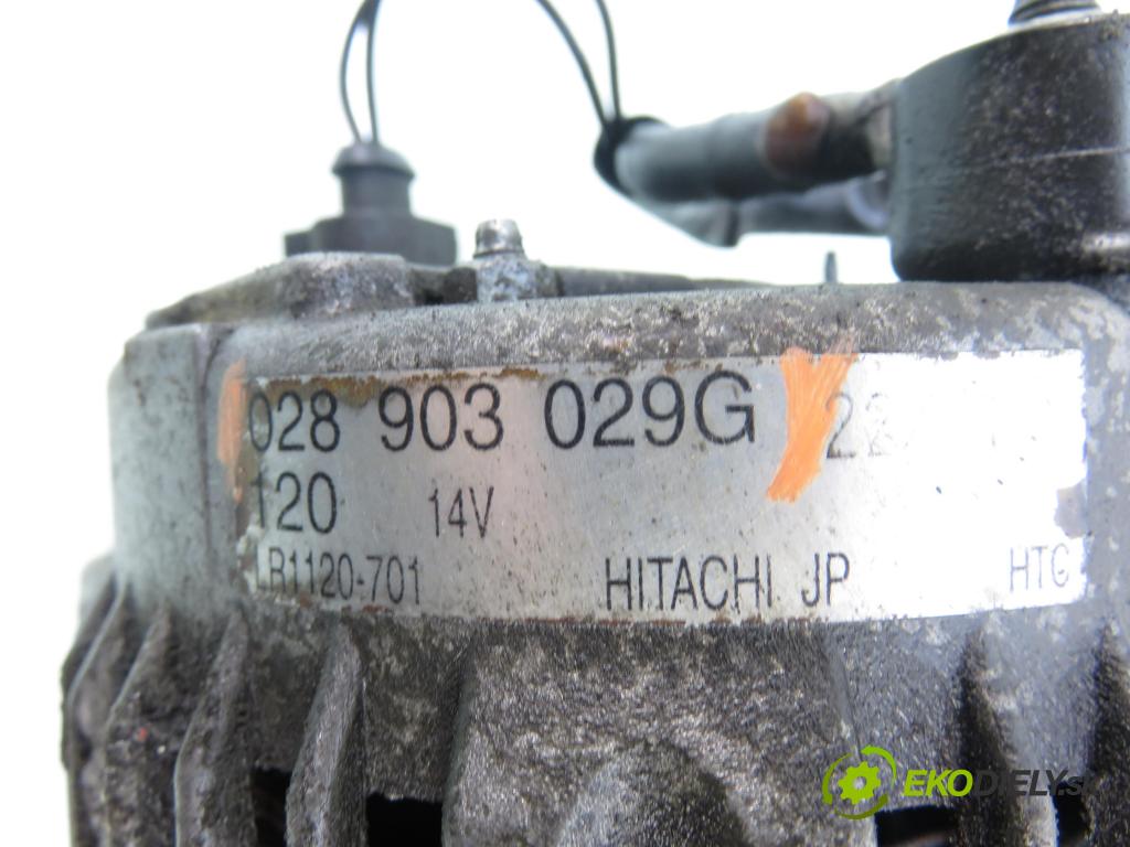 VW GOLF IV Variant (1J5) KOMBI 2001 81,00 1.9 TDI - ASV 1896,00 Alternátor 028903029G (Alternátor)