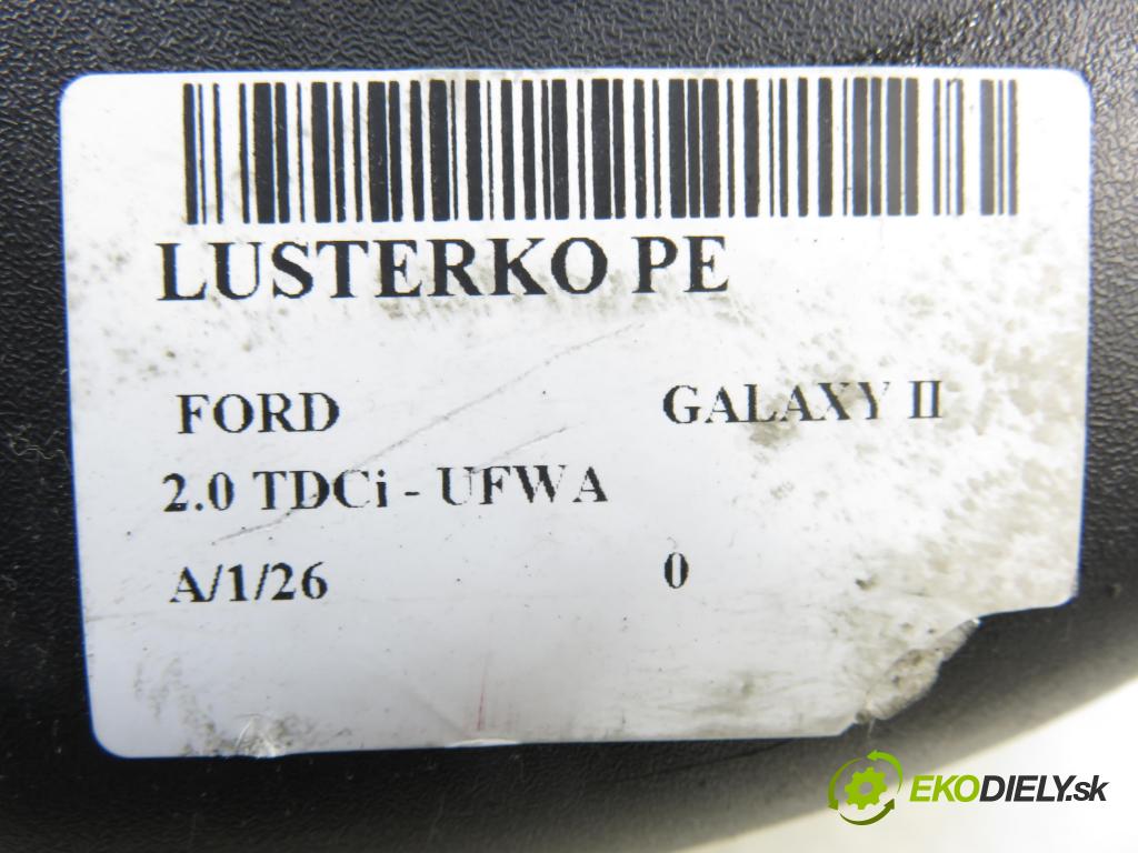 FORD GALAXY (WA6) VAN 2012 103,00 2.0 TDCi - UFWA 1997,00 Spätné zrkadlo