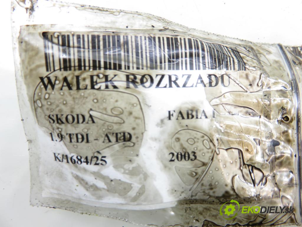 SKODA FABIA I (6Y2) HB 2003 74,00 1.9 TDI PD 100 - ATD 1896,00 vačka Vačkový hriadeľ: 038109239 ; 038109111E