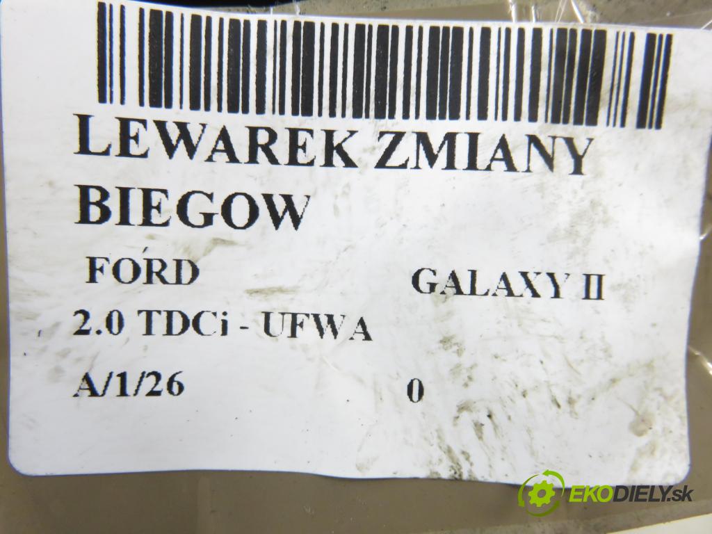 FORD GALAXY (WA6) VAN 2012 103,00 2.0 TDCi - UFWA 1997,00 ZVEDÁK: 6G917C453KA