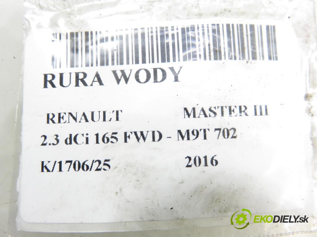 RENAULT MASTER III Platforma / podwozie (EV, HV, UV) KABINA/PLATFORMA 2016 120,00 2.3 dCi 165 FWD - M9T 702 2298,00 Rúra vody