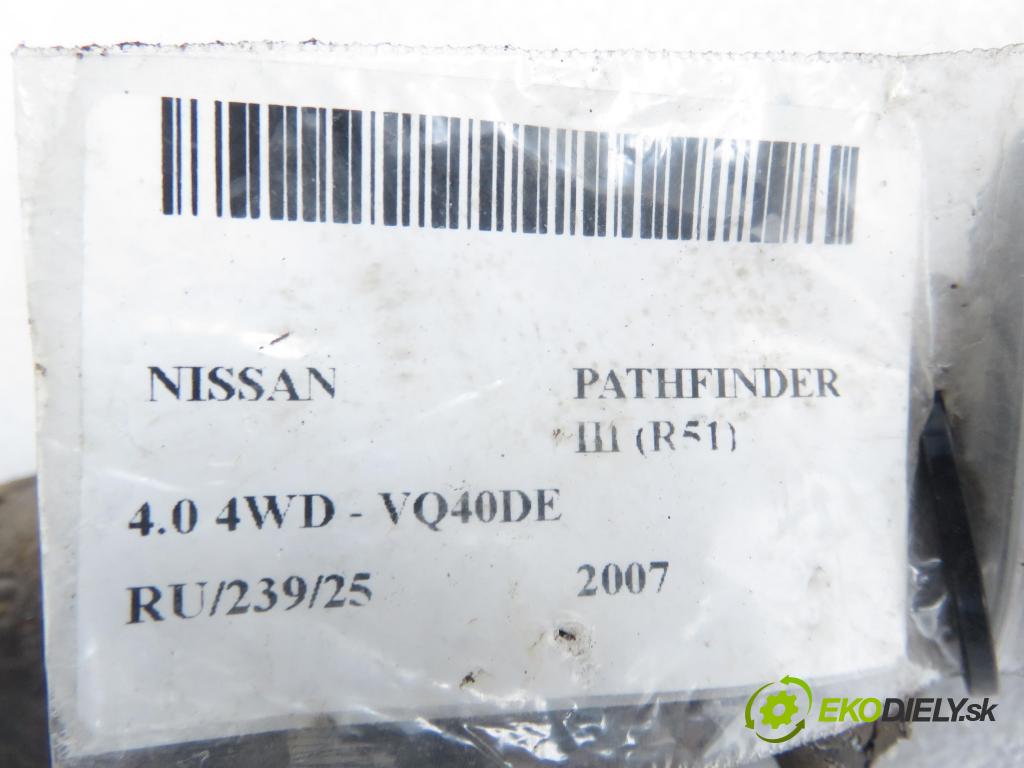NISSAN PATHFINDER III (R51) TERENOWY 2007 198,00 4.0 4WD 269 - VQ40DE 3954,00 hriadeľ JAZDA: