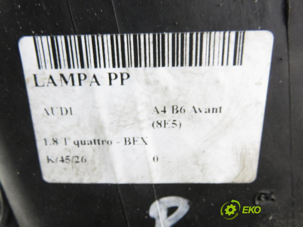 AUDI A4 Avant (8E5, B6) KOMBI 2004 140,00 1.8 T quattro - BEX 1781,00 Svetlo PP 8E0941004F