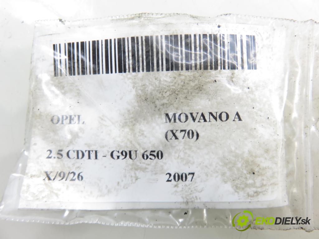 OPEL MOVANO Platforma / podwoyie (X70) KABINA/PLATFORMA 2007 0,00 2.5 CDTI - G9U 650 2464,00 ŘÍŽOVÝ tyče řídící 7700302076 ; 7700302076V