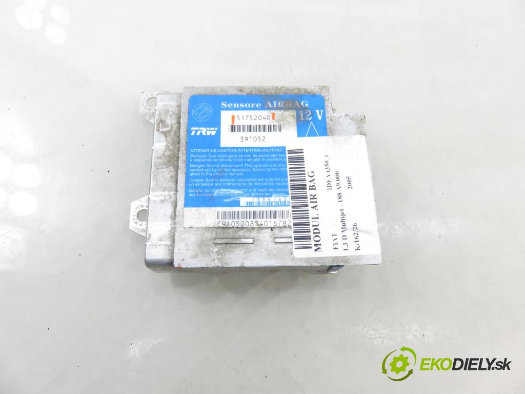 FIAT IDEA (350_) HB 2005 0,00 1.3 D Multijet - 188 A9.000 1248,00 MODUL air BAG 51752040
