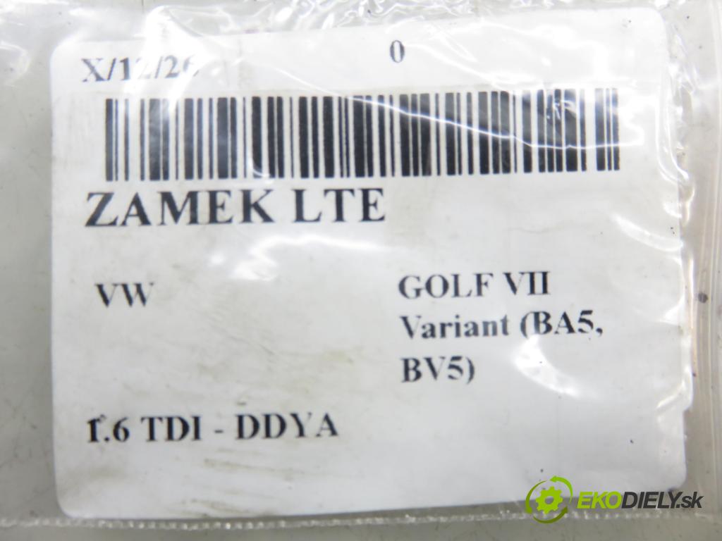 VW GOLF VII Variant (BA5, BV5) KOMBI 2019 850,00 1.6 TDI CR 115 - DGTE 1598,00 zámok 5TA839015E