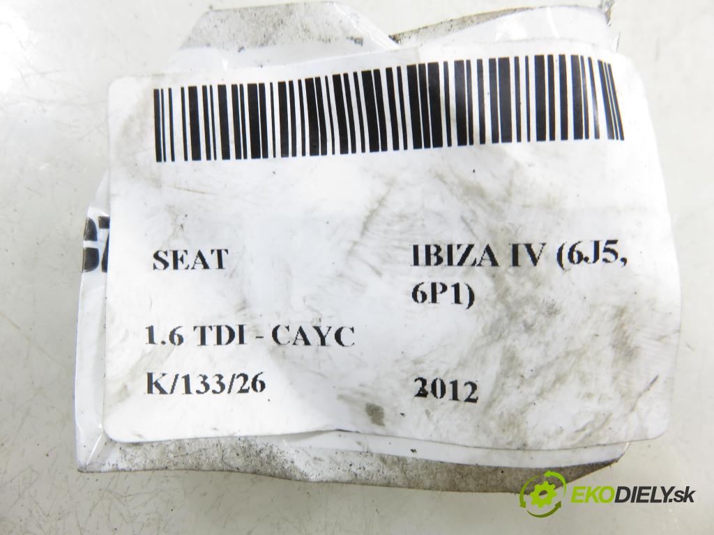 SEAT IBIZA IV (6J5, 6P1) HB 2012 77,00 1.6 TDI - CAYC 1598,00 zámok 5N1837015C