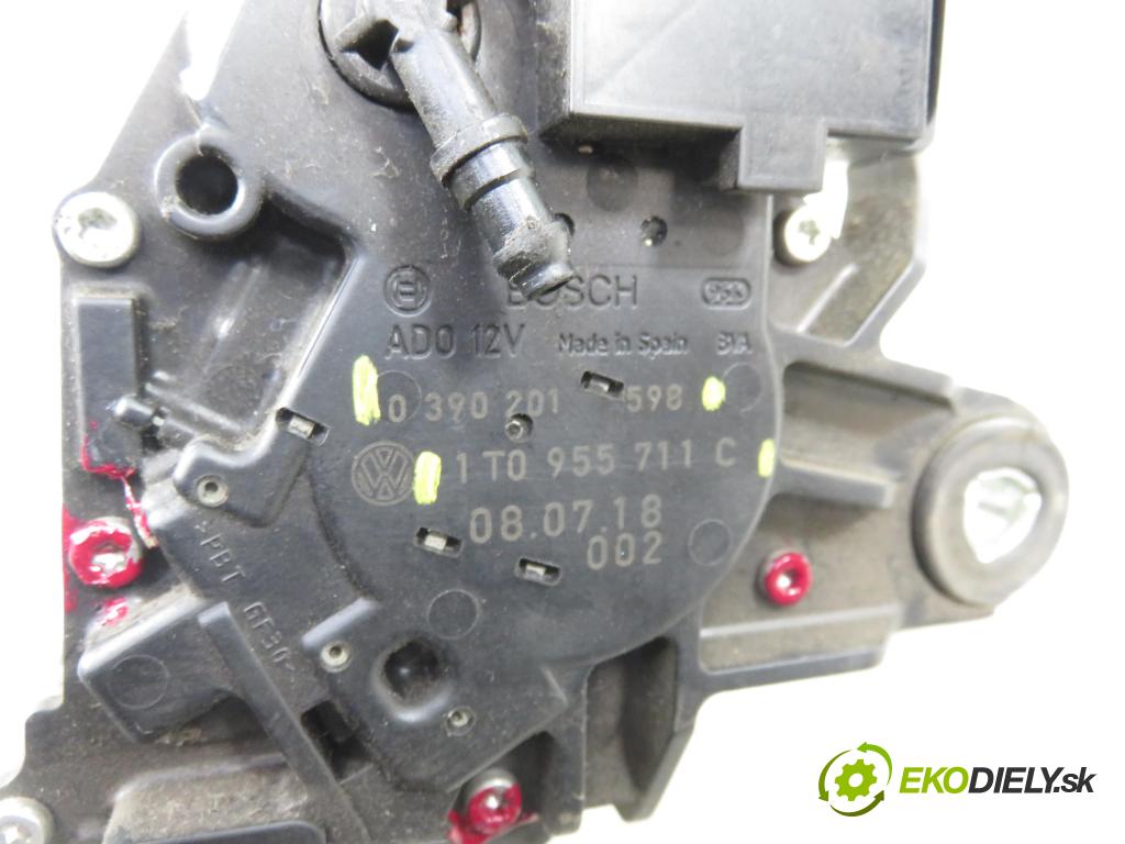 VW TOURAN (1T1, 1T2) MINIVAN 2009 80,00 2.0 EcoFuel - BSX 1984,00 Motorček stierače zadné 1T0955711C ; 0390201598