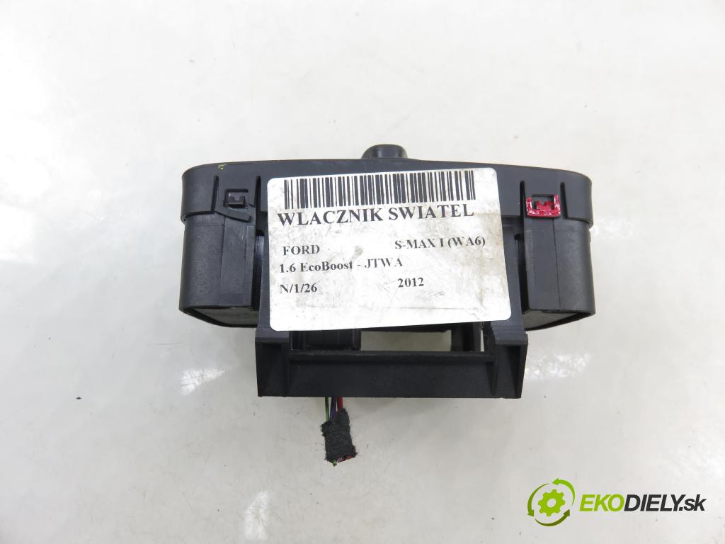 FORD S-MAX (WA6) MINIVAN 2012 118,00 1.6 EcoBoost - JTWB 1596,00 prepínač svetlá AG9T13A024CA