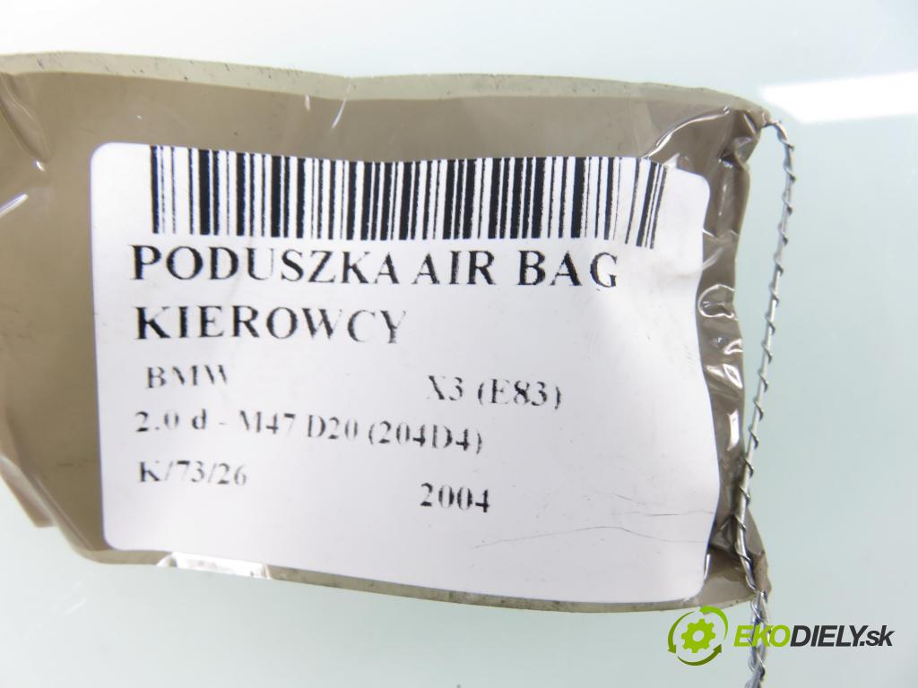 BMW X3 (E83) SUV 2004 110,00 2.0 d 150 - M47 D20 (204D4) 1995,00 AirBag air BAG volantu 333400440