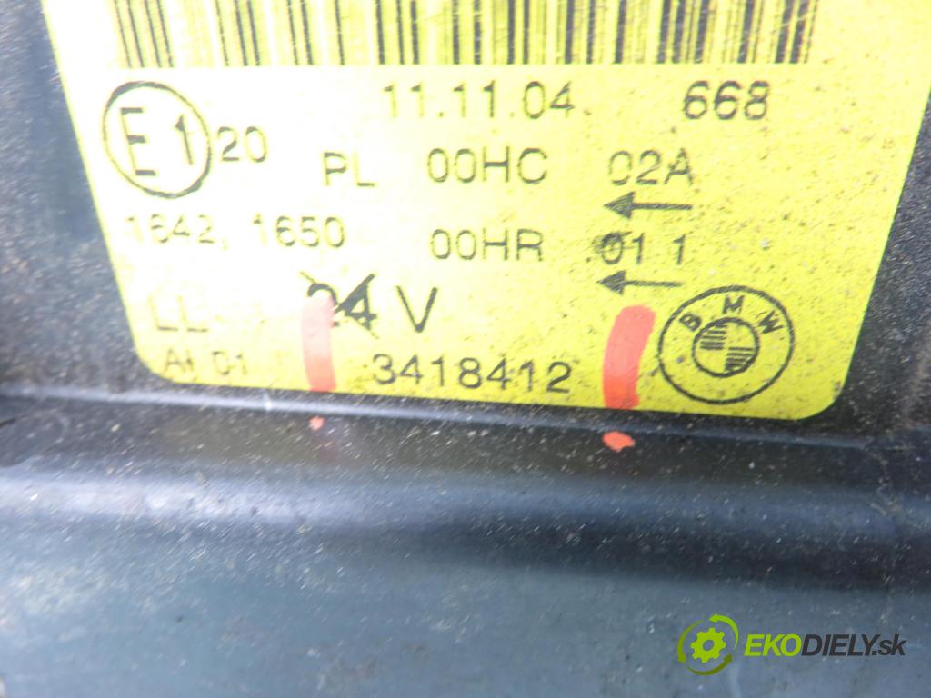 BMW X3 (E83) SUV 2004 110,00 2.0 d 150 - M47 D20 (204D4) 1995,00 Svetlo PP 0301210204 ; 3418412