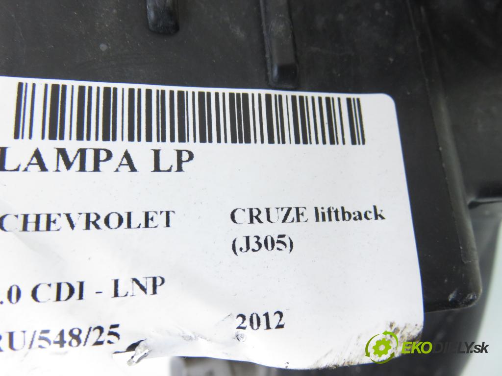 CHEVROLET CRUZE liftback (J305) HB 2012 120,00 2.0 Dsl - LNP 1998,00 Svetlo LP 