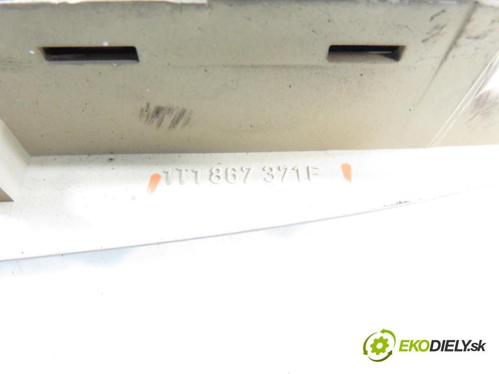 VW TOURAN (1T1, 1T2) MINIVAN 2004 100,00 2.0 TDI PD 16V 136 - AZV 1968,00 Panel ovládaní oken 1T1867371F