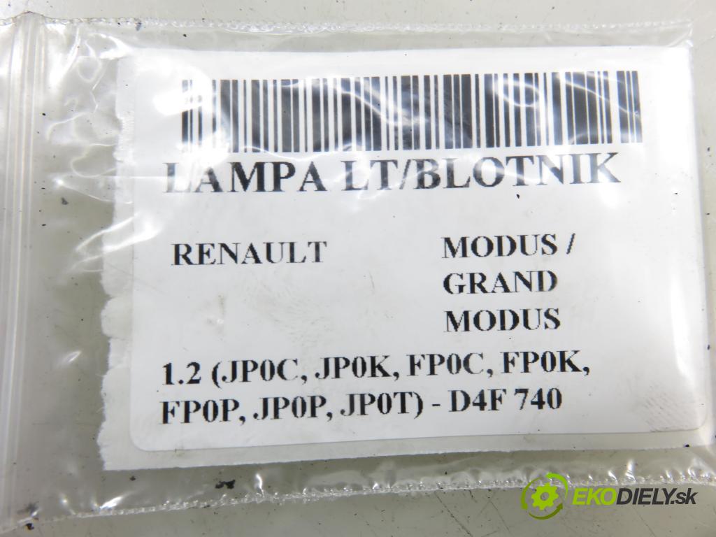 RENAULT MODUS / GRAND MODUS (F/JP0_) HB 2005 55,00 1.2 (JP0C, JP0K, FP0C, FP0K, FP0P, JP0P, JP0T) - D 1149,00 Svetlo ľavé zadné 8200212205