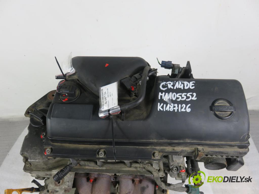NISSAN MICRA III (K12) HB 2004 65,00 1.3 - CGA3DE 1348,00 motor BENZÍN CR14DE