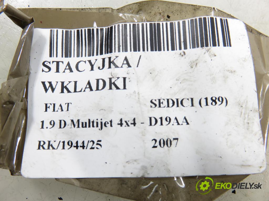 FIAT SEDICI (189_) CROSSOVER 2007 88,00 1.9 D Multijet 120 4x4 - D19AA 1910,00 spínačka SLS18 (Spínací skříňka)
