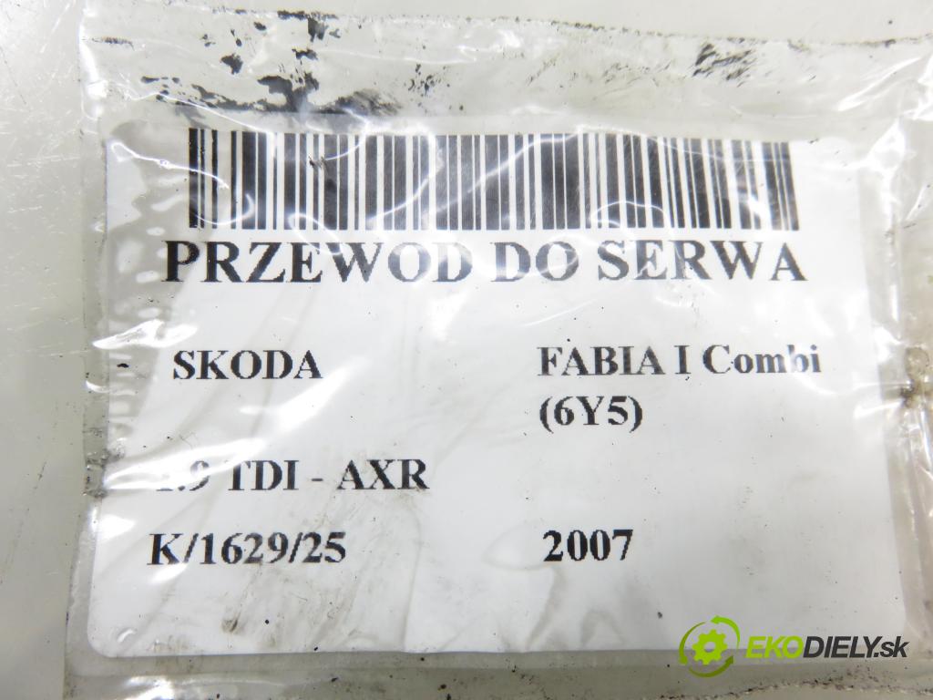 SKODA FABIA I Combi (6Y5) KOMBI 2007 74,00 1.9 TDI - AXR 1896,00 trubka do serva