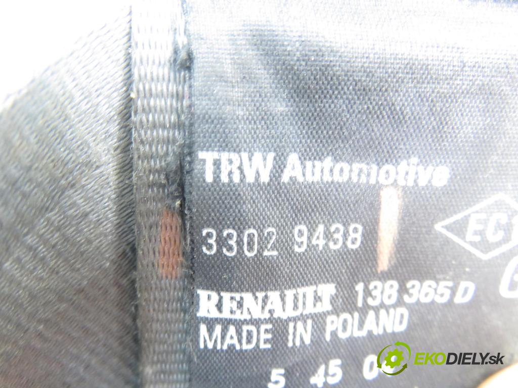 RENAULT MODUS / GRAND MODUS (F/JP0_) HB 2005 55,00 1.2 (JP0C, JP0K, FP0C, FP0K, FP0P, JP0P, JP0T) - D 1149,00 držák BEZPEČNOST LP 33029438