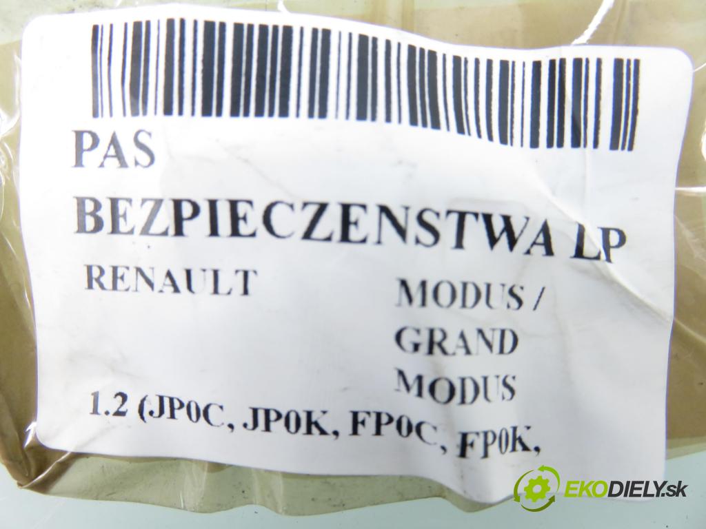 RENAULT MODUS / GRAND MODUS (F/JP0_) HB 2005 55,00 1.2 (JP0C, JP0K, FP0C, FP0K, FP0P, JP0P, JP0T) - D 1149,00 držák BEZPEČNOST LP 33029438