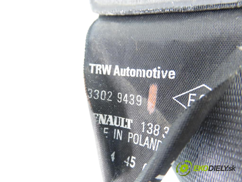 RENAULT MODUS / GRAND MODUS (F/JP0_) HB 2005 55,00 1.2 (JP0C, JP0K, FP0C, FP0K, FP0P, JP0P, JP0T) - D 1149,00 držák BEZPEČNOST PP 33029439