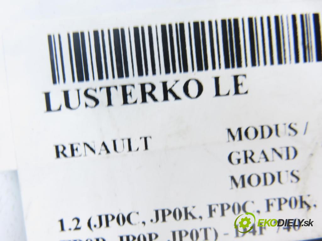 RENAULT MODUS / GRAND MODUS (F/JP0_) HB 2005 55,00 1.2 (JP0C, JP0K, FP0C, FP0K, FP0P, JP0P, JP0T) - D 1149,00 zpětné zrcátko LE 
