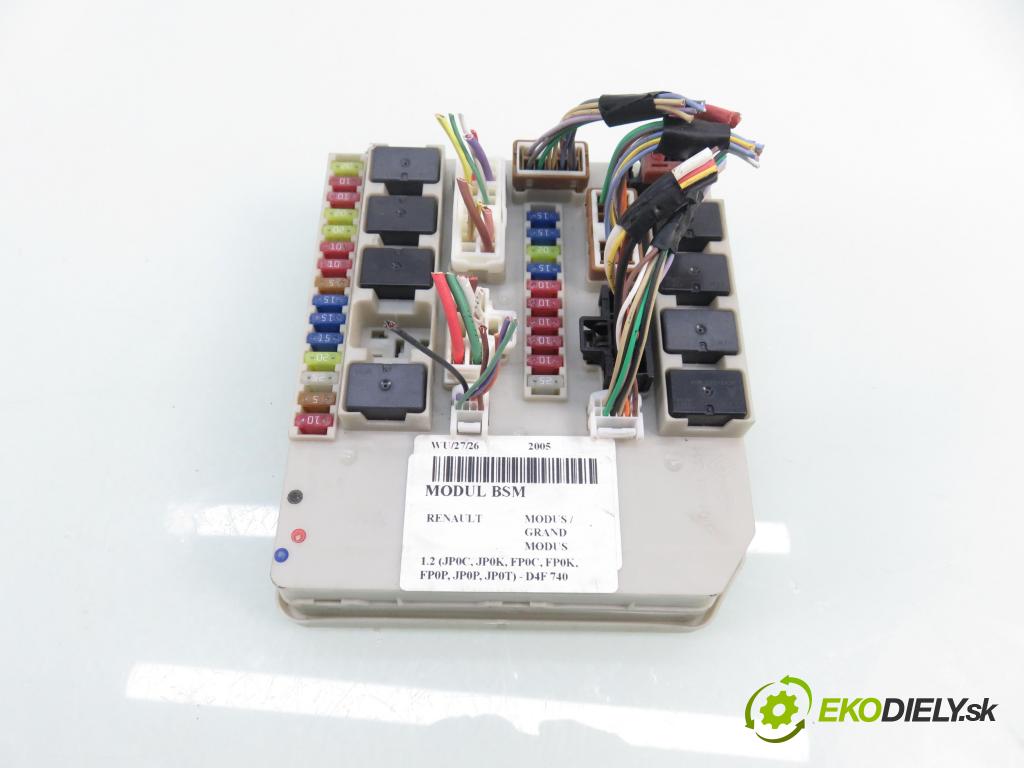 RENAULT MODUS / GRAND MODUS (F/JP0_) HB 2005 55,00 1.2 (JP0C, JP0K, FP0C, FP0K, FP0P, JP0P, JP0T) - D 1149,00 MODUL BSM 233293D