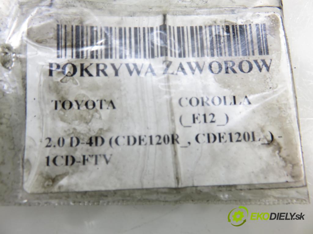 TOYOTA COROLLA (_E12_) HB 2004 66,00 2.0 D-4D 1995,00 Kryt Ventilov