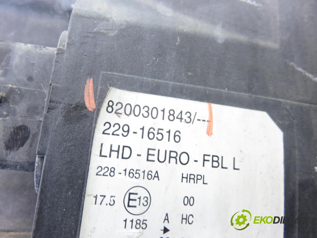 RENAULT MODUS / GRAND MODUS (F/JP0_) HB 2005 55,00 1.2 (JP0C, JP0K, FP0C, FP0K, FP0P, JP0P, JP0T) - D 1149,00 světlo LP 8200301843
