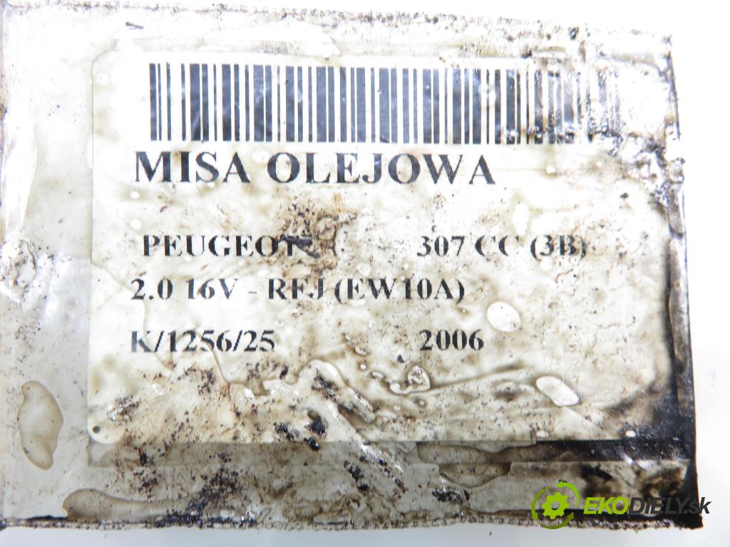 PEUGEOT 307 CC (3B) C/C 2006 0,00 2.0 16V - RFJ (EW10A) 1997,00 Vaňa olejová 9651421380 (Olejová vaňa)