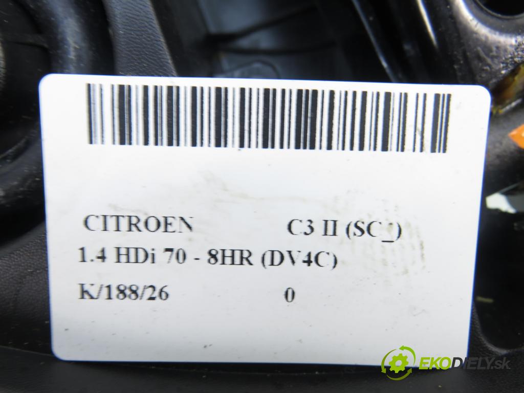 CITROEN C3 II (SC_) HB 2014 50,00 1.4 HDi 70 - 8HR (DV4C) 1398,00 Súprava KOLA: ZÁLOHOVANIE: 
