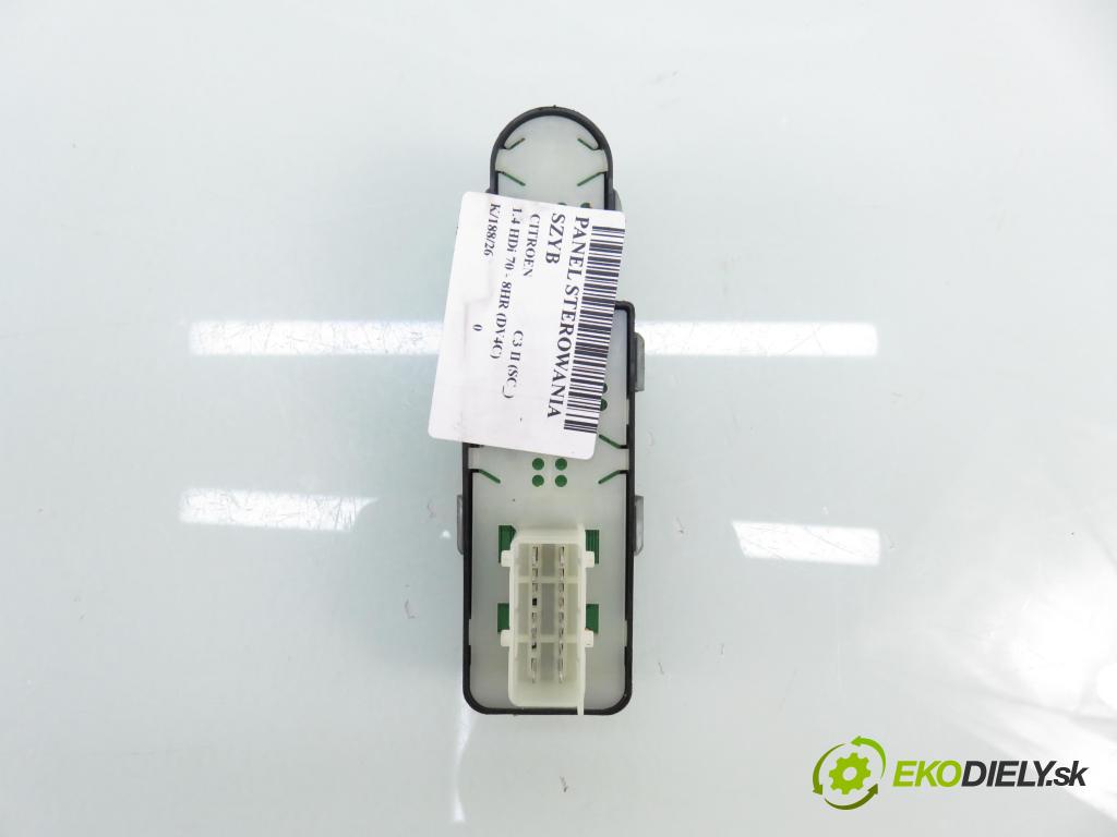 CITROEN C3 II (SC_) HB 2014 50,00 1.4 HDi 70 - 8HR (DV4C) 1398,00 Panel ovládaní oken 98012275XT