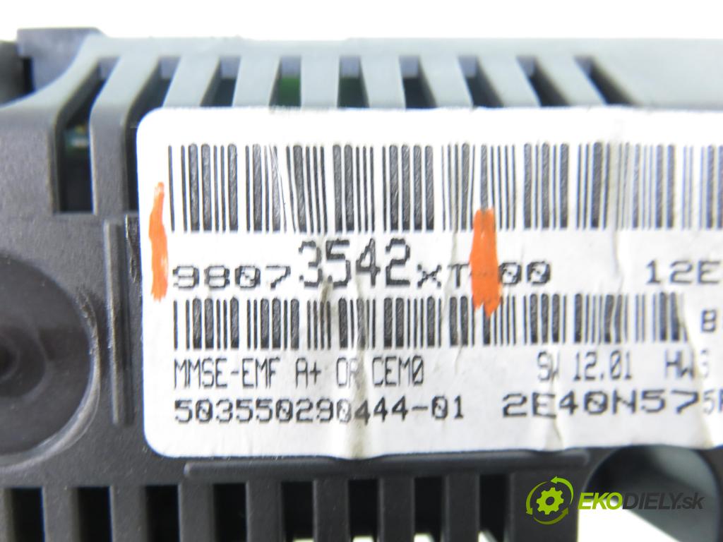CITROEN C3 II (SC_) HB 2014 50,00 1.4 HDi 70 - 8HR (DV4C) 1398,00 ZOBRAZIT: 98073542XT