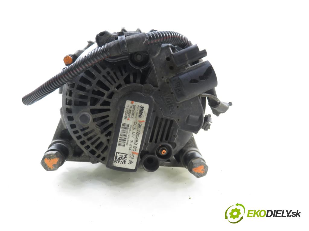 CITROEN C3 II (SC_) HB 2014 50,00 1.4 HDi 70 - 8HR (DV4C) 1398,00 Alternátor 9678048880 ; TG15S205 (Alternátor)